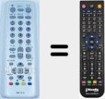 Replacement remote control for MV-RM191A 